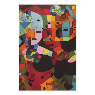 Póster El Abstracter práctico - Ken Gage Art