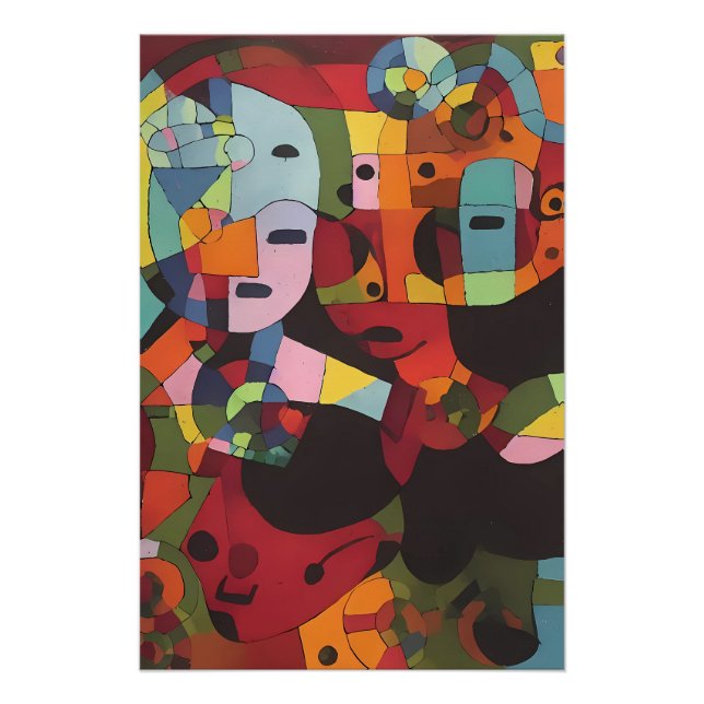 Póster El Abstracter práctico - Ken Gage Art (Anverso)