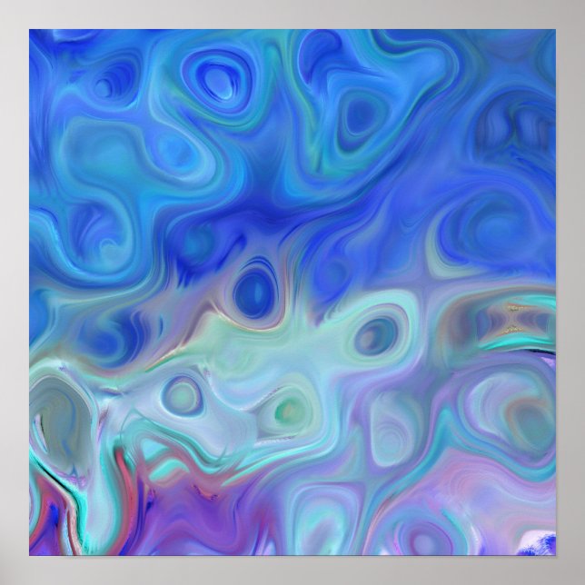 Póster El abstracto musa 3 (Frente)