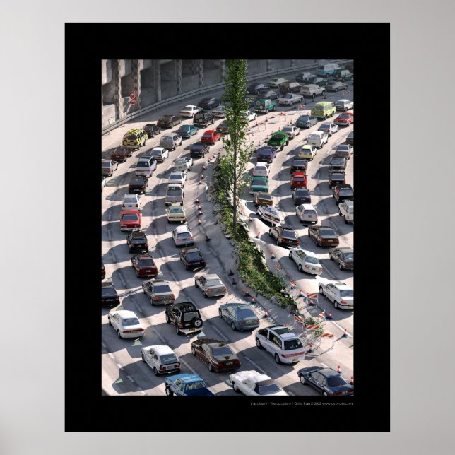 Póster El accidente - L'accidente (Frente)