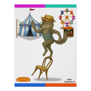 Póster El acto de equilibrio de Rolf