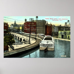 Póster El acueducto más largo del Canal Erie