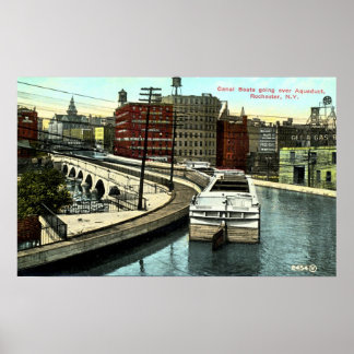 Póster El acueducto más largo del Canal Erie
