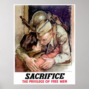 Póster El adiós de un soldado