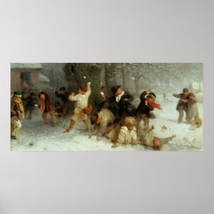 Póster El agravarse, 1865