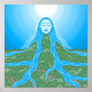 Póster El agua es vida