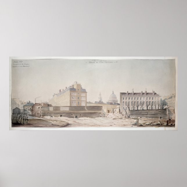 Póster El agujero en la montaña de la rue (Frente)