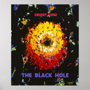 Póster El Agujero Negro - Papel de Cartel ( semi-brillant