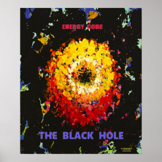 Póster El Agujero Negro - Papel de Cartel ( semi-brillant