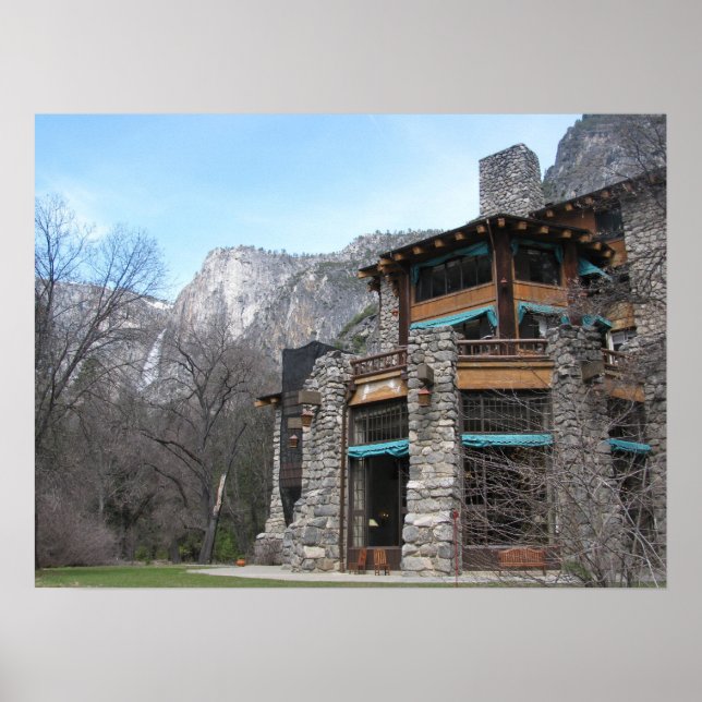 Póster El Ahwahnee-Yosemite (Frente)