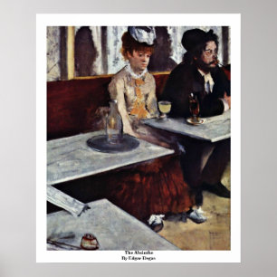 Póster El ajenjo de Edgar Degas