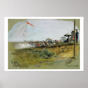 Póster El Albert - primera fase, 900 yardas, campo de