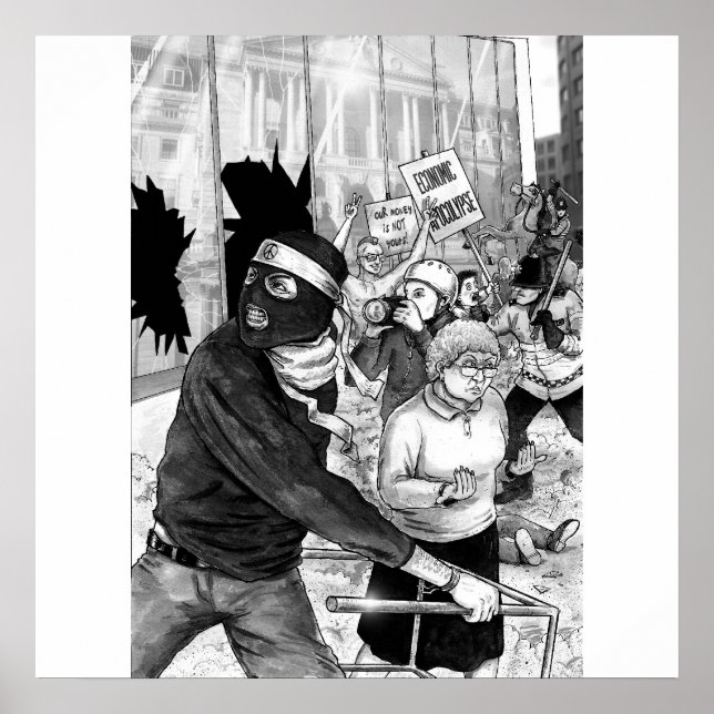 Póster El alborotador económico (Frente)