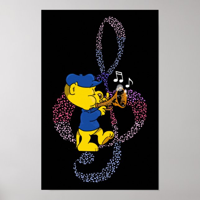 Póster ¡El alboroto musical de Ferald! (Frente)