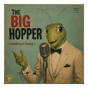 Póster El Álbum de The Big Hopper: una Parodia