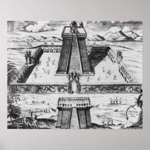 Póster El alcalde de Templo en Tenochtitlan