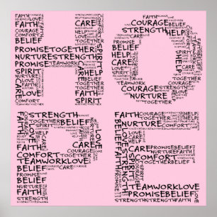 Póster El alcohol de la esperanza (texto negro)