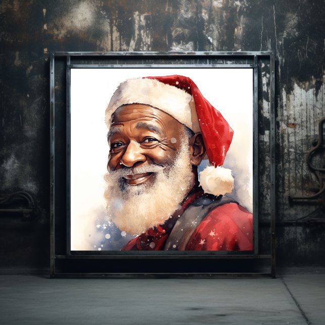 Póster El alegre Santa Negro (Subido por el creador)