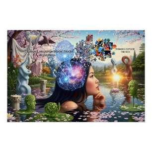 Póster "El algoritmo de los sueños" - Un retrato digital