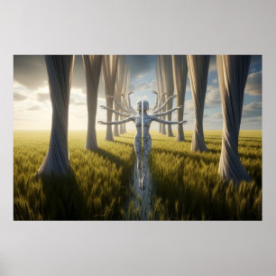Póster El Alma Dividida en la Cosecha Infinita