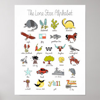 Póster El Alpabet de una estrella solitaria