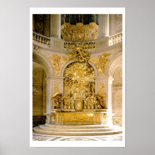Póster El altar en la capilla real (foto)