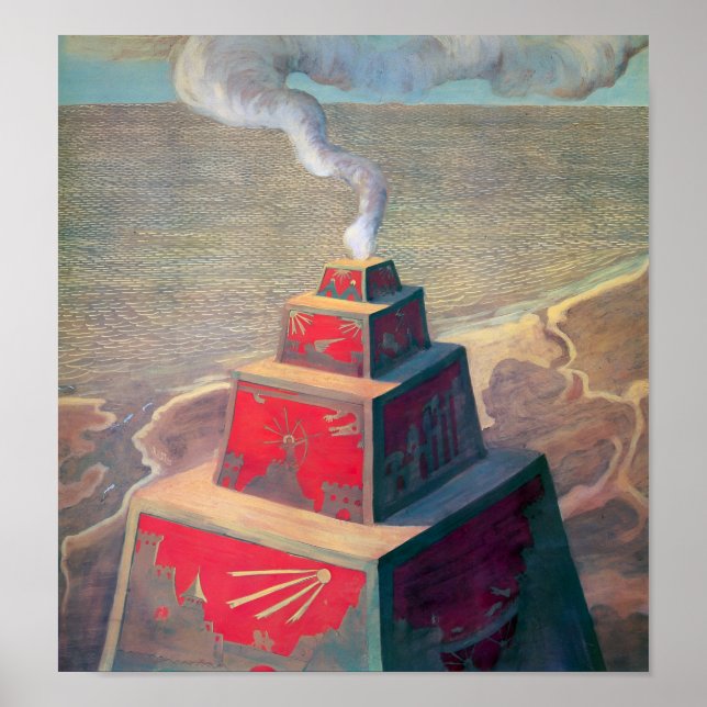 Póster El Altar | Mikalojus Konstantinas Ciurlionis | (Frente)