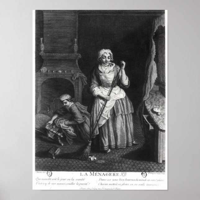 Póster El ama de casa (Frente)