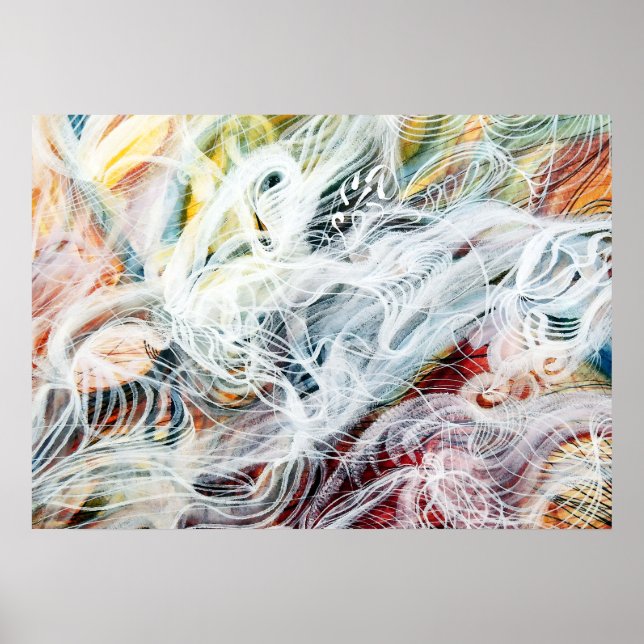 Póster El amor a Dios de Georgiana Houghton (Frente)