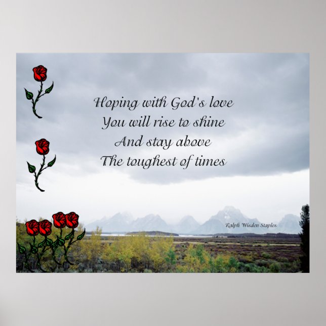 Póster El amor de Dios (Frente)