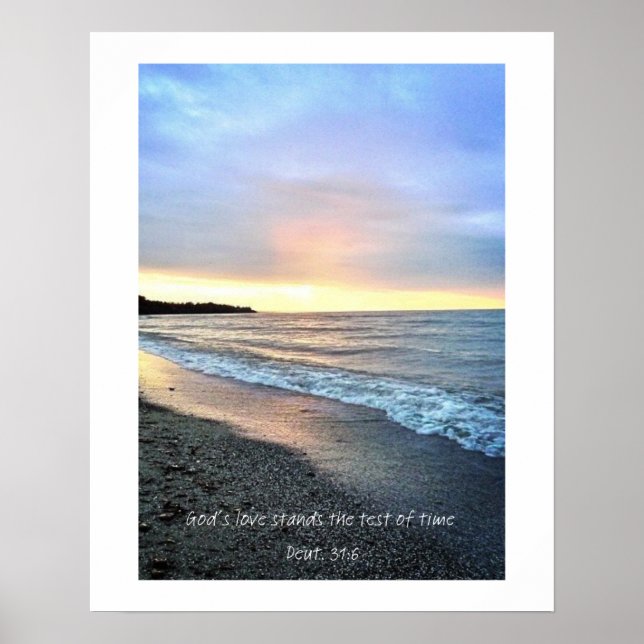 Póster El amor de Dios es la prueba del tiempo. (Frente)