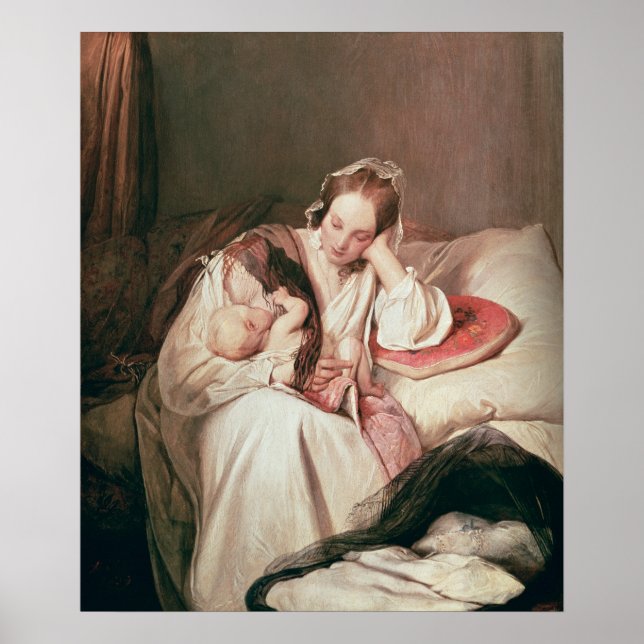Póster El amor de una madre, 1839 (Frente)