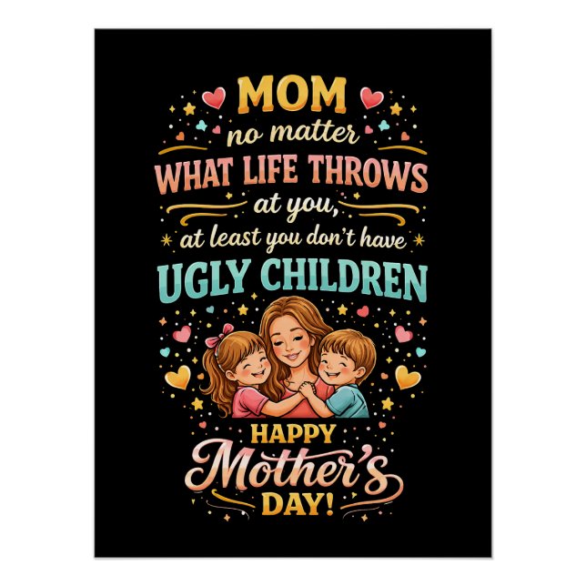 Póster El Amor Divertido de Mamá (Anverso)