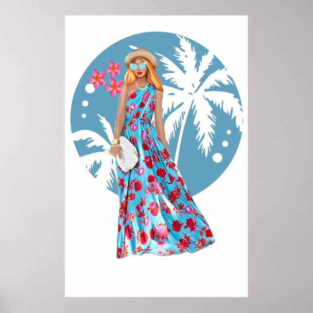 Póster El amor en el paraíso (Frente)