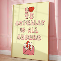 El Amor en Realidad Está en Todas Partes Cita Retr