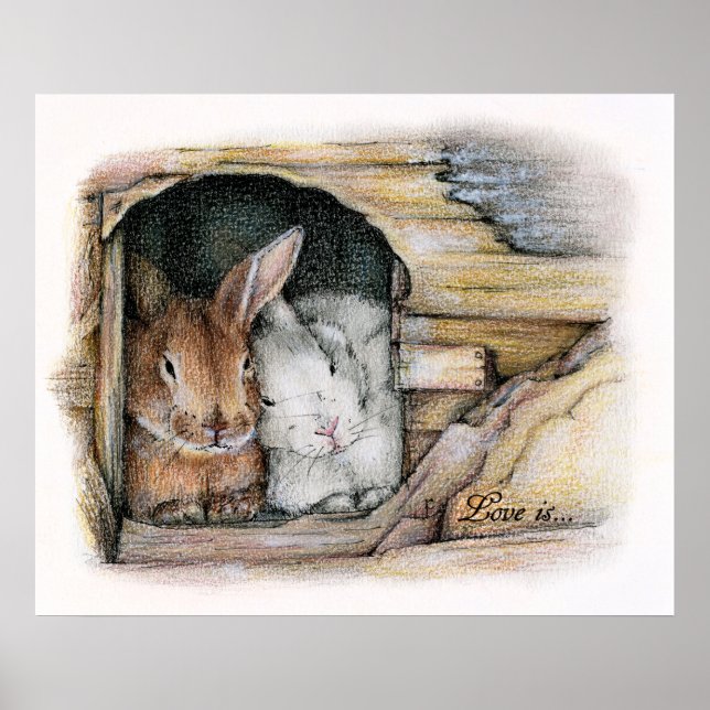 Póster El amor es... (Frente)