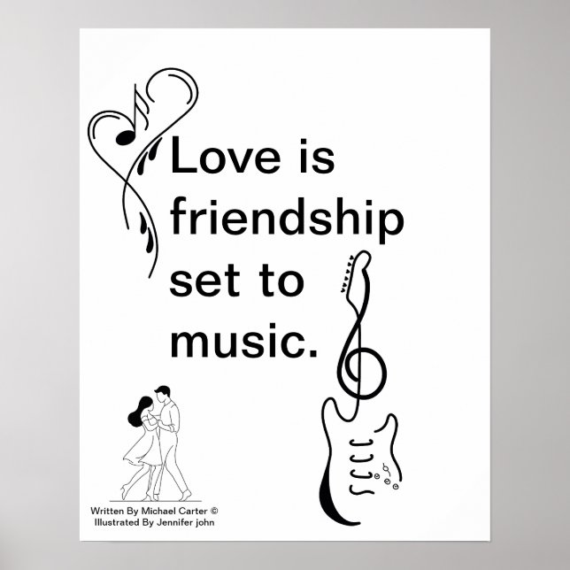 Póster El amor es amistad_Poster (Frente)