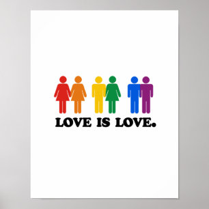 Póster El amor es amor -
