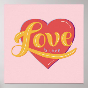 Póster El amor es amor