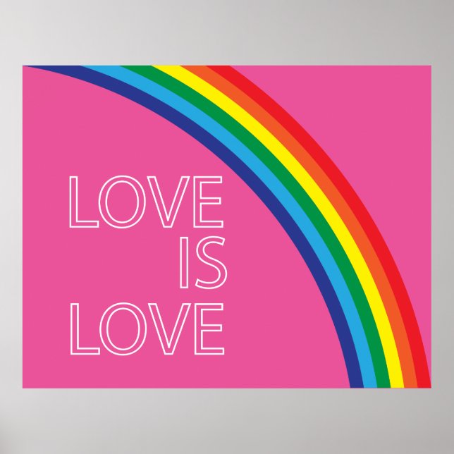 Póster El amor es amor (Frente)
