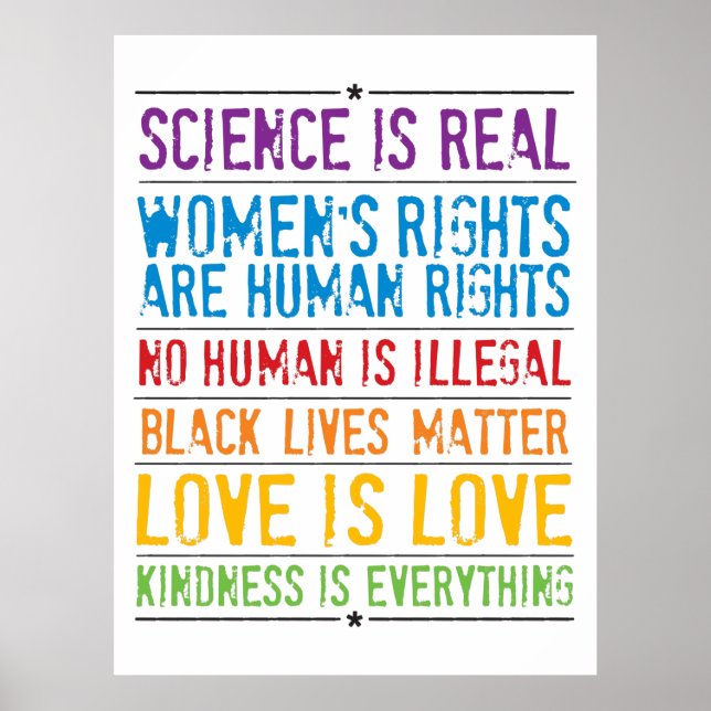 Póster El amor es amor, orgullo arcoiris (Frente)