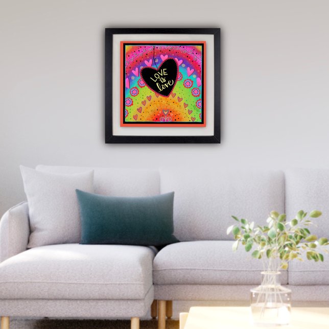 Póster El amor es amor Poster de la inespiritualidad arco (Subido por el creador)