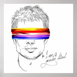 Póster El amor es ciego por el género