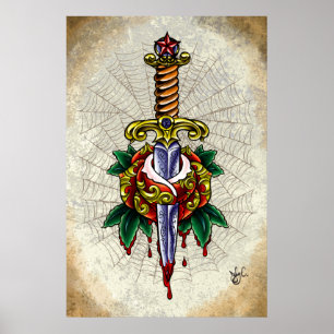 Póster El amor es dolor