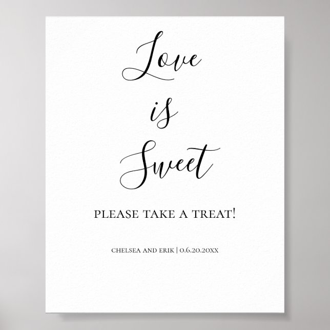 Póster El amor es dulce Poster (Frente)