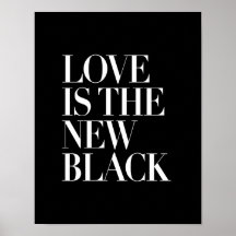 EL AMOR ES EL NUEVO NEGRO