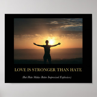 Póster El amor es más fuerte que el odio