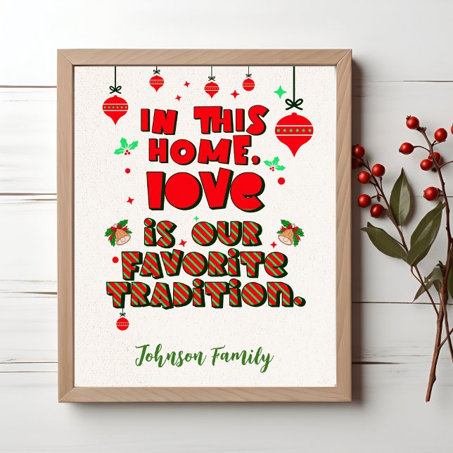 Póster El amor es nuestra tradición - Navidades familiare (Subido por el creador)