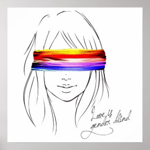 Póster El amor es persiana del género