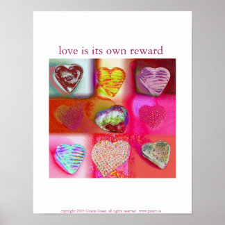 Póster El amor es su propia recompensa